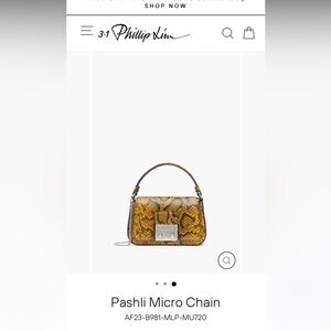 3.1 Philip Lim Pashli Micro Chain Bag